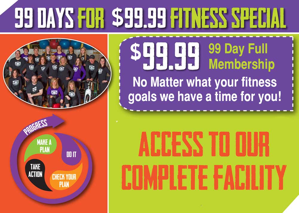 Fitness Special- 99 days for $99.99