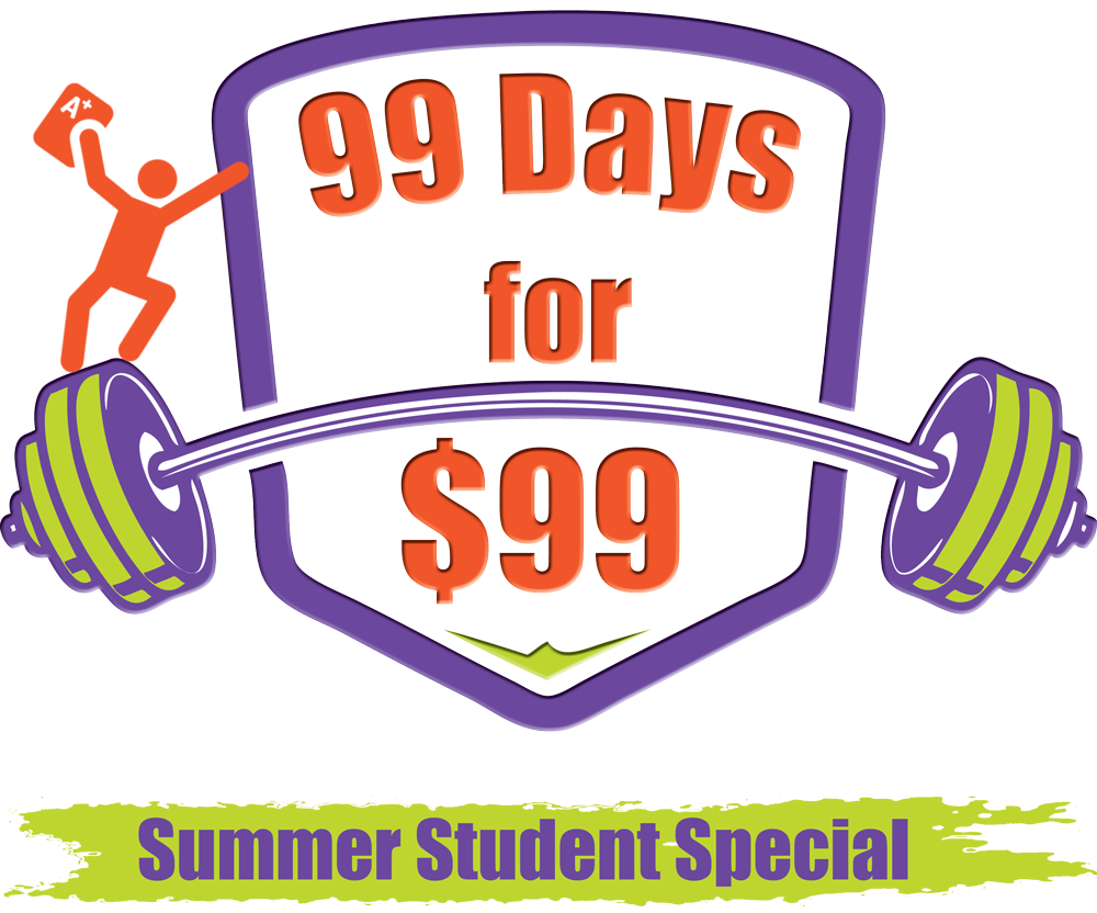 99 Days for $99 Summer Fitness Schedule