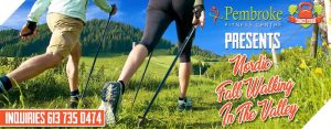 Fall Nordic Walking in The Valley