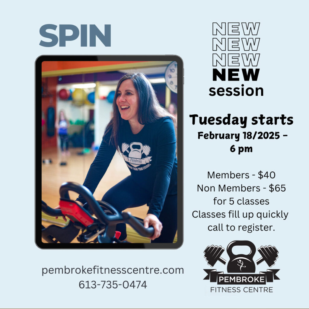 2025 Instructor Led Spin Class Schedule