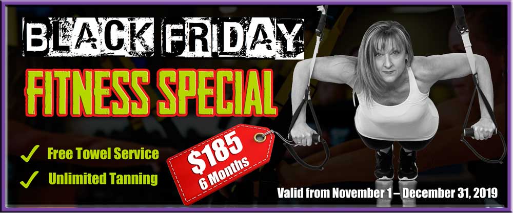 Black Friday Fitness Deals to December 31, 2019