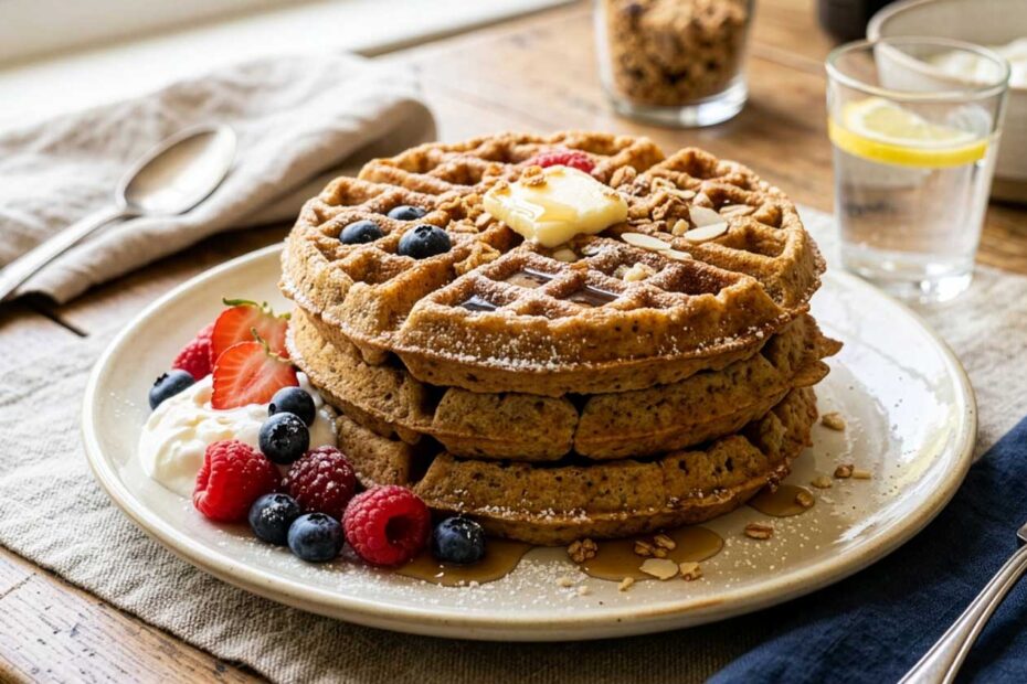 Hero image-Protein Waffles