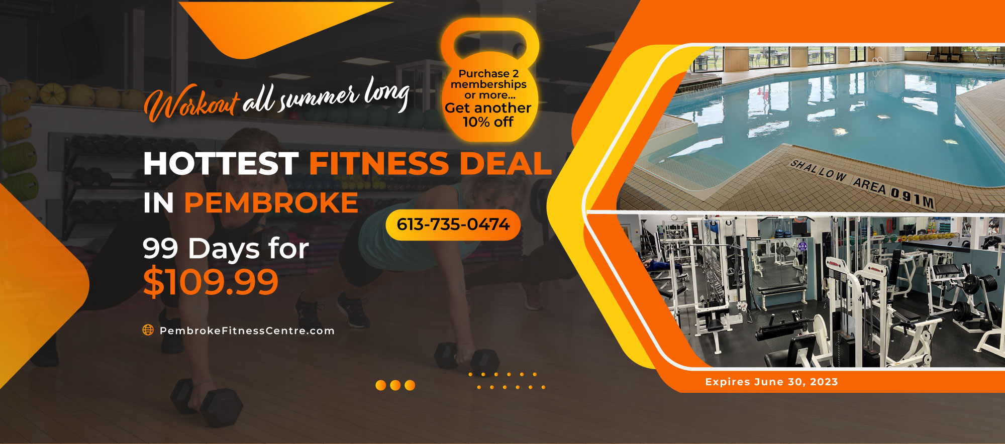 Fitness Special 99 days for $109.99