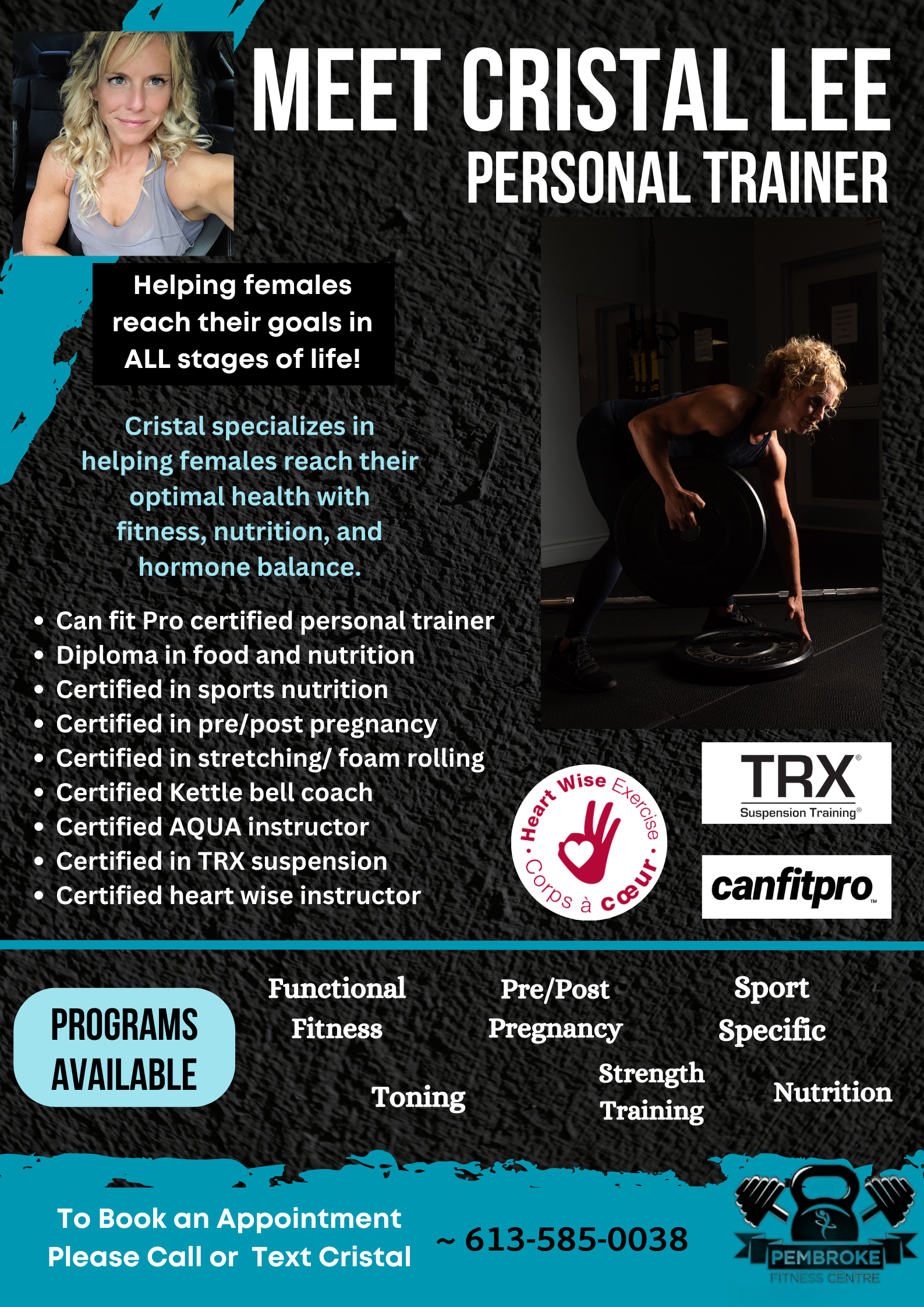 Personal Training Available