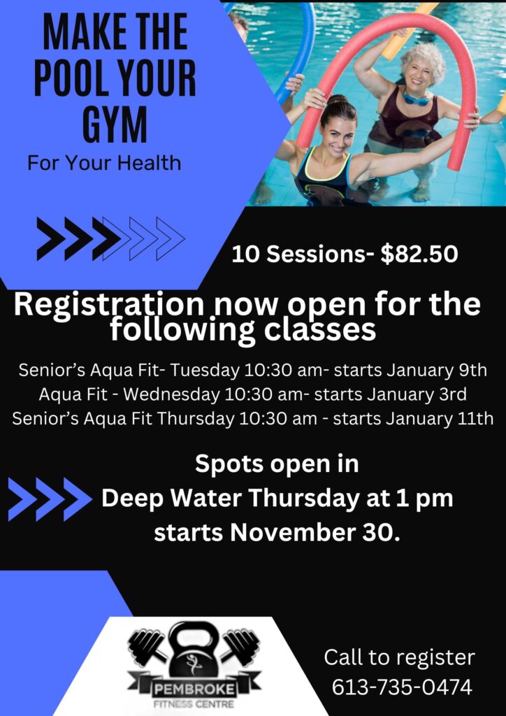 2023 Aqua Fit Classes